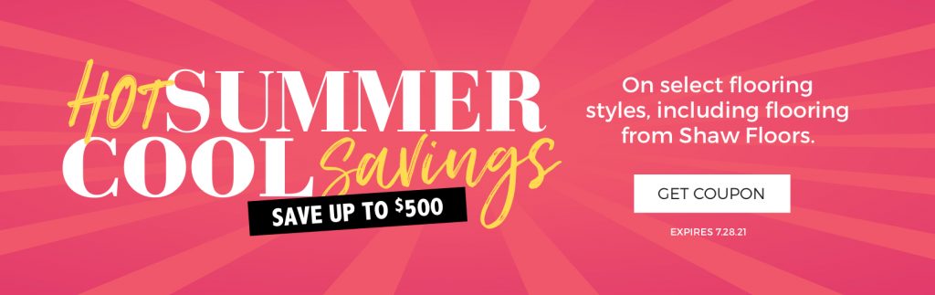 Hot Summer, Cool Savings | Frazee Carpet & Flooring